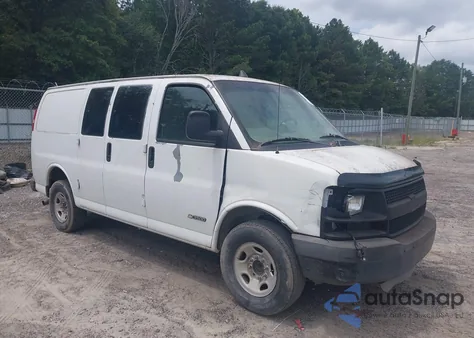 2005 Chevrolet Express из США, поврежденный, VIN 1GCHG35U351213456